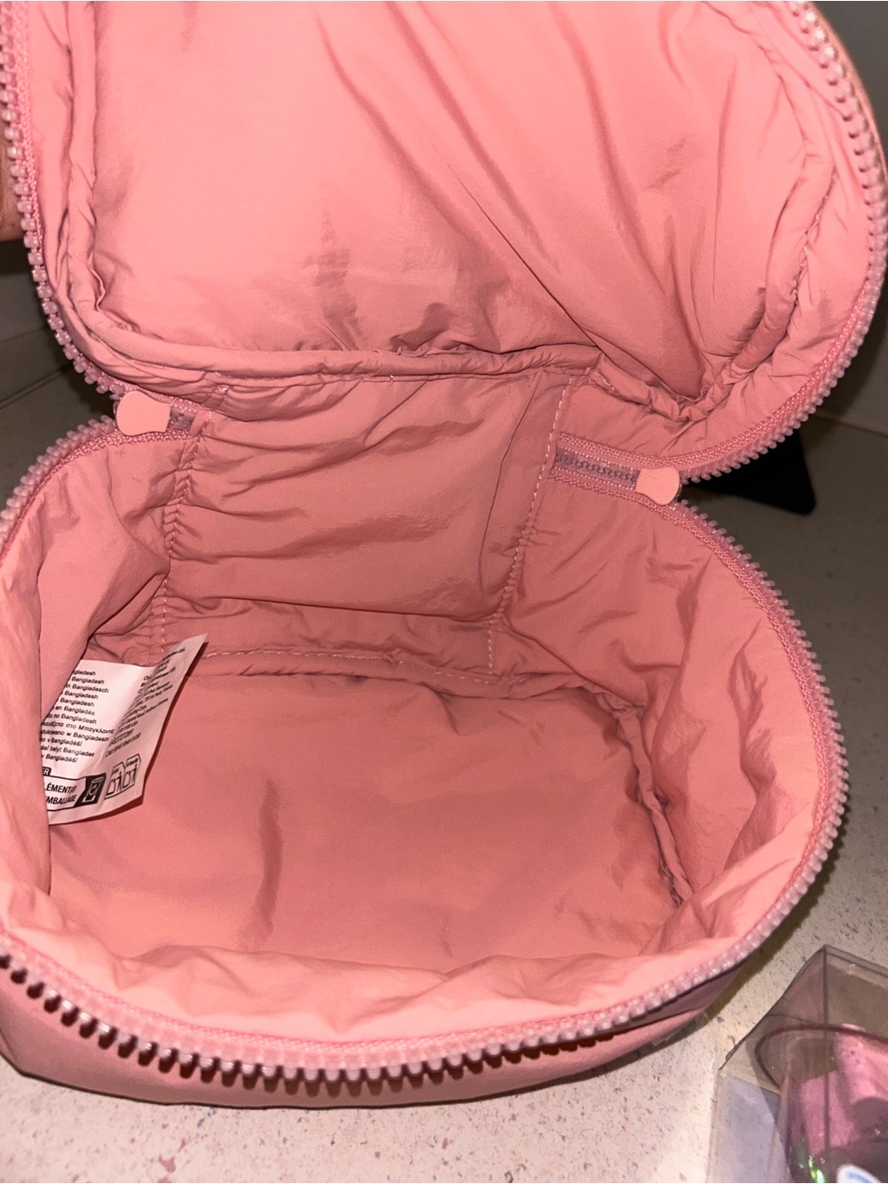 Pink Girls Cosmetic Travel Case